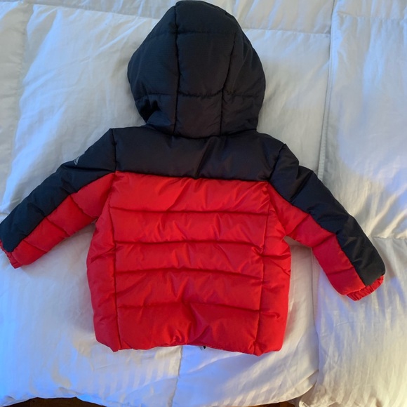 12 months- 18 months ZEROXPOSUR boys red/black winter coat/ jacket - Picture 4 of 10